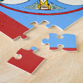 de vier seizoenen van een konijntje legpuzzel (Zijkant)