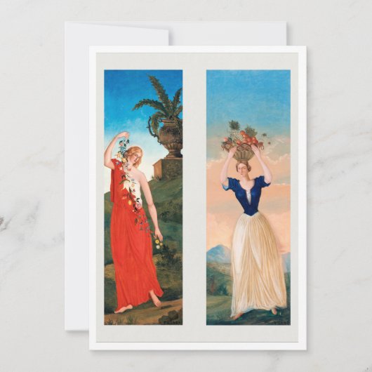 De vier seizoenen van Paul Cézanne Kaart (Voorkant)