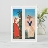 De vier seizoenen van Paul Cézanne Kaart (Staand voorkant)