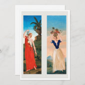 De vier seizoenen van Paul Cézanne Kaart (Voorkant / Achterkant)