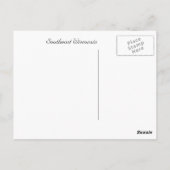 De vier seizoenen van Wisconsin Briefkaart (Achterkant)