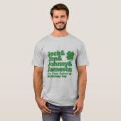 De vier vaders van St. Patrick's Day T-shirt (Voorkant volledig)