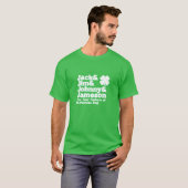 DE VIER VADERS VAN ST. PATRICK'S DAY T-SHIRT (Voorkant volledig)