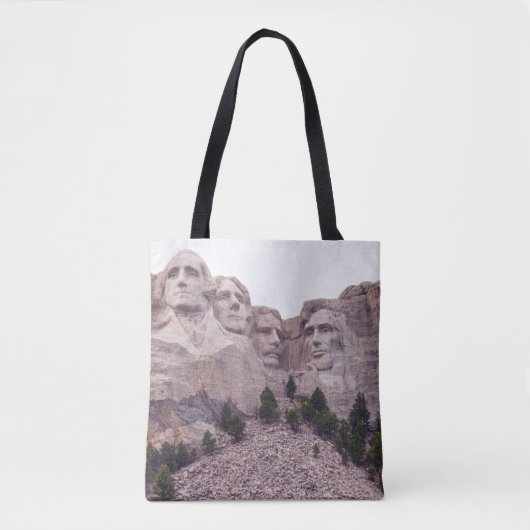 De vier van Mount Rushmore Tote Bag (Voorkant)