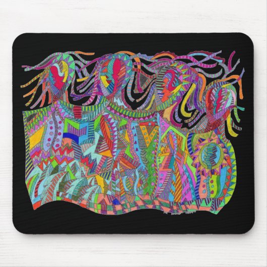 De vier verstandige mannen muismat (Voorkant)