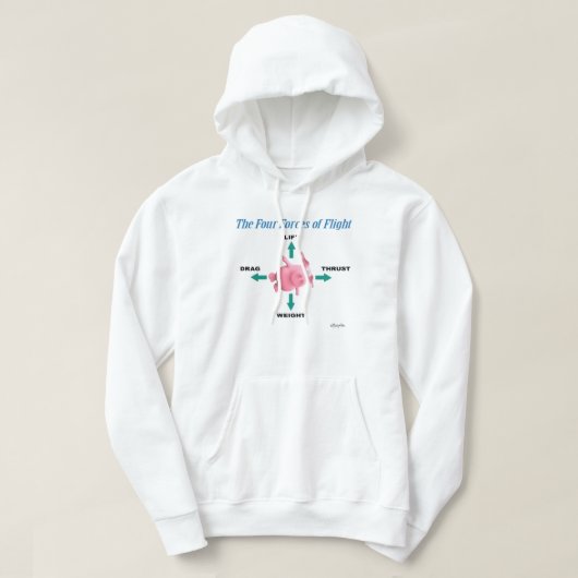 DE VIER VLUCHTEN VAN Sandra Boynton Hoodie (Design voorkant)