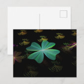 ☼ De vierbladklaver ☼ Briefkaart (Voorkant / Achterkant)