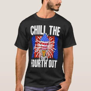 De vierde Amerikaanse koude is de vierde Amerikaan T-shirt