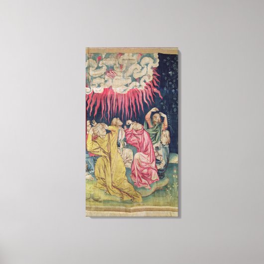 De vierde engel gooide zijn Bowl uit op de Canvas Afdruk (Voorkant)