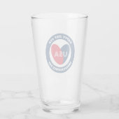 De vierde juli-liefde van de Amerikaanse Patriotti Glas (Achterkant)