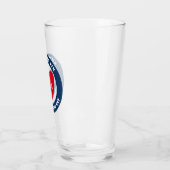 De vierde juli-liefde van de Amerikaanse Patriotti Glas (Links)