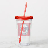 De vierde juli-liefde van de Verenigde Staten: Pat Acryl Drinkbeker (Achterkant)