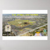 De vierde tempel van Ezekiel Poster (Voorkant)