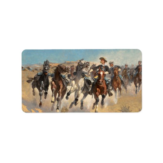 De Vierde Troopers van Remington Etiket (Voorkant)