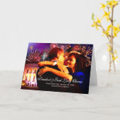 De Viering van de inauguratie Kaart (Gele Bloem)