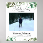 De viering van het leven 16x20 Groene bladeren Fun Poster (Voorkant)