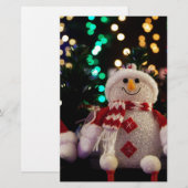 De Viering van het Lot van de Partij van de Kerstb Briefpapier (Voorkant / Achterkant)
