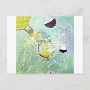 De Viering van het tennis Briefkaart