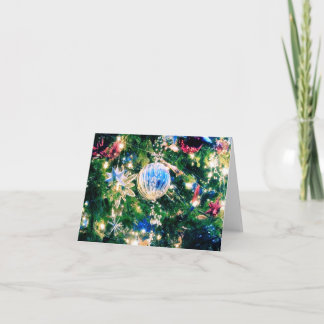 De Viering van Kerstmis Feestdagen Kaart