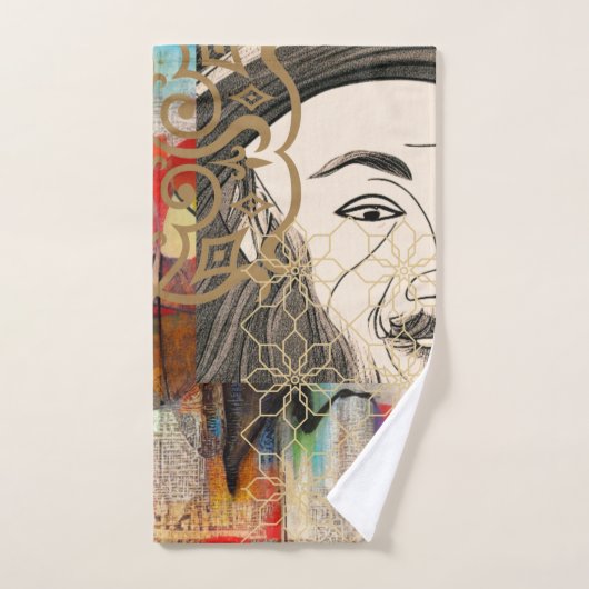 De viering van Rumi Bad Handdoek (Handdoek)