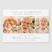 De viering van zijn levensmoderne dankjewel (Voorkant)