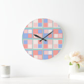 De vierkante kleuren grote klok (Huis)