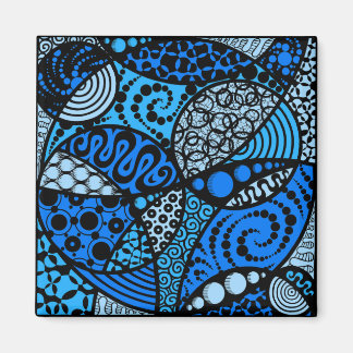 De vierkante magneet "The Spirit"