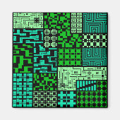 De vierkante magneet van de "Intelligentie" (Voorkant)