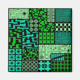 De vierkante magneet van de "Intelligentie"