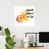 De vierkante Spelers zijn heet Poster (Thuiskantoor)