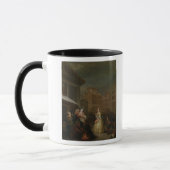 De viervoudige dag: Goedemorgen, 1736 Mok (Links)