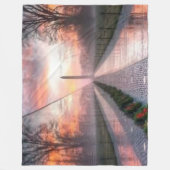 DE VIETNAMESE MUUR FLEECE DEKEN (Voorkant)
