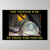 DE VIETNAMOORLOG POSTER (Voorkant)
