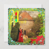 "De Vigil" ~  kerstuitnodiging Kaart (Voorkant)