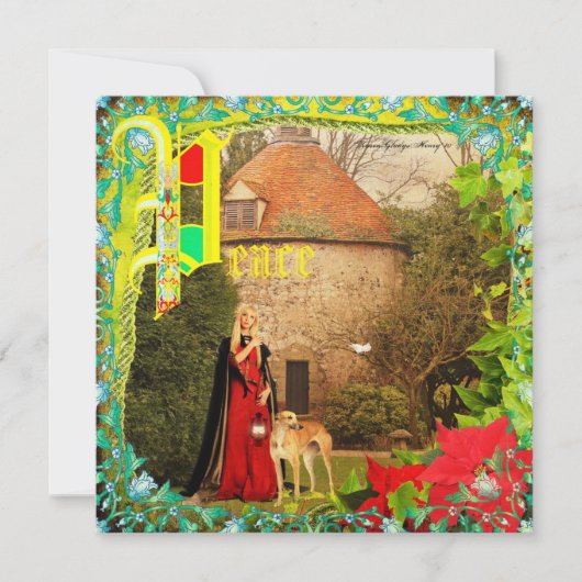 "De Vigil" ~  kerstuitnodiging Kaart (Voorkant)