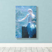 De Vigil van de Valkyrie (legante dame in een kast Canvas Afdruk (Insitu (Houten vloer))