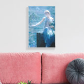 De Vigil van de Valkyrie (legante dame in een kast Canvas Afdruk (Insitu (Woonkamer))