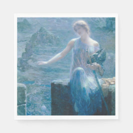 De Vigil van de Valkyrie (legante dame in een kast Servet