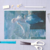 De Vigil van de Valkyrie (legante dame in een kast Tissuepapier (Craft)