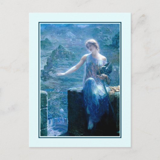 "De Vigil van Valkyrie" Briefkaart (Voorkant)