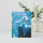 De Vigil van Valkyrie van Edward Robert Hughes Briefkaart (Staand voorkant)