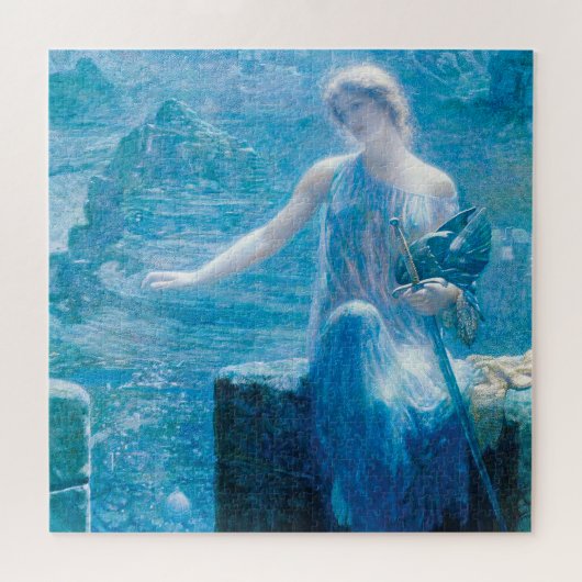 De Vigil van Valkyrie van Edward Robert Hughes Legpuzzel (Horizontaal)