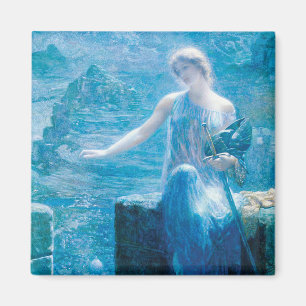 De Vigil van Valkyrie van Edward Robert Hughes Magneet