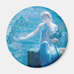 De Vigil van Valkyrie van Edward Robert Hughes Magneet