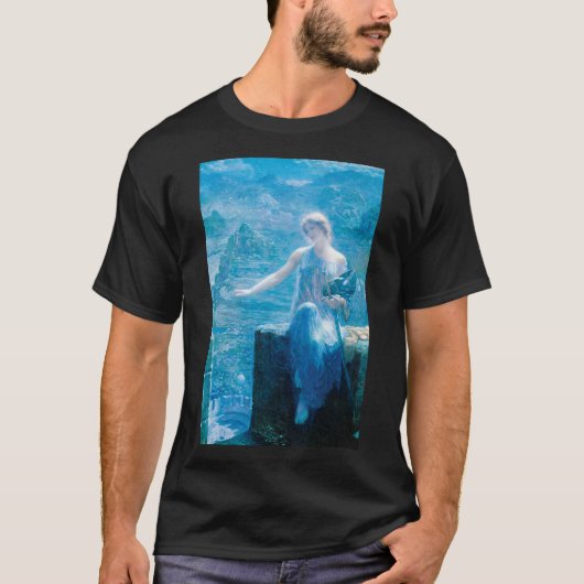 De Vigil van Valkyrie van Edward Robert Hughes T-shirt (Voorkant)