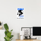 De vijand is Syfilis - WPA Poster (Thuiskantoor)