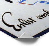 De vijand is Syphilis Poster (Hoek)