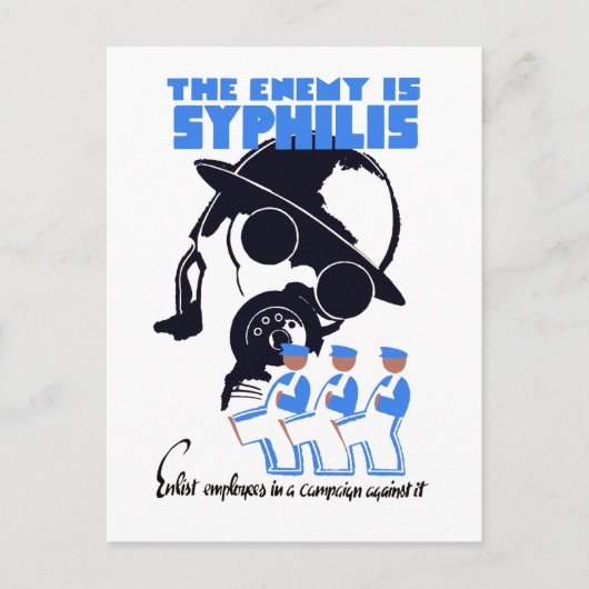 De vijand is zielig briefkaart (Voorkant)