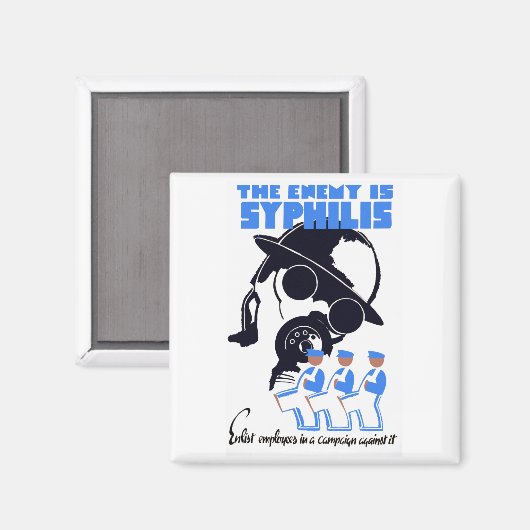 De vijand is zielig magneet (Voorkant / Achterkant)