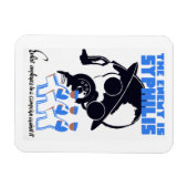 De vijand is zielig magneet (Horizontaal)